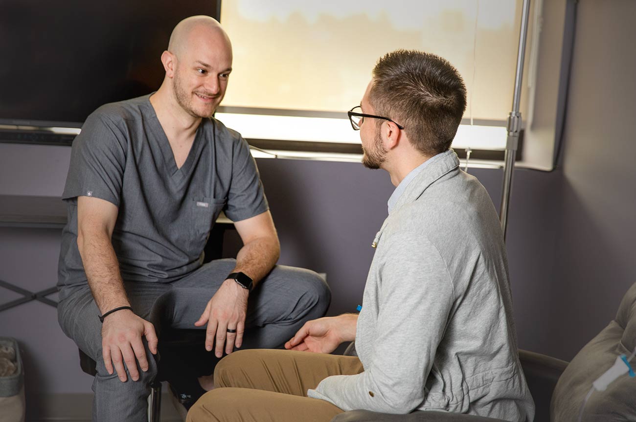 Nurse Seth and Patient